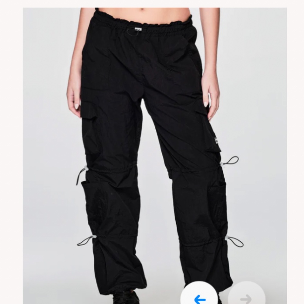NWT Zumba Upbeat Essentials Cargo Pants, Black, XL